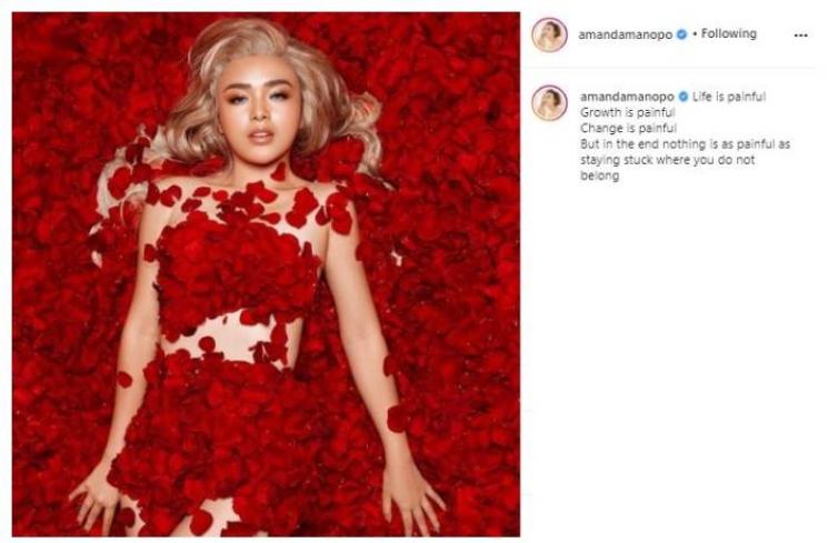 Amanda Manopo. (Instagram/@amandamanopo)