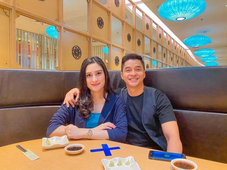 Angbeen Rishi dan Adly Fairuz (Instagram/@angbeenrishi)
