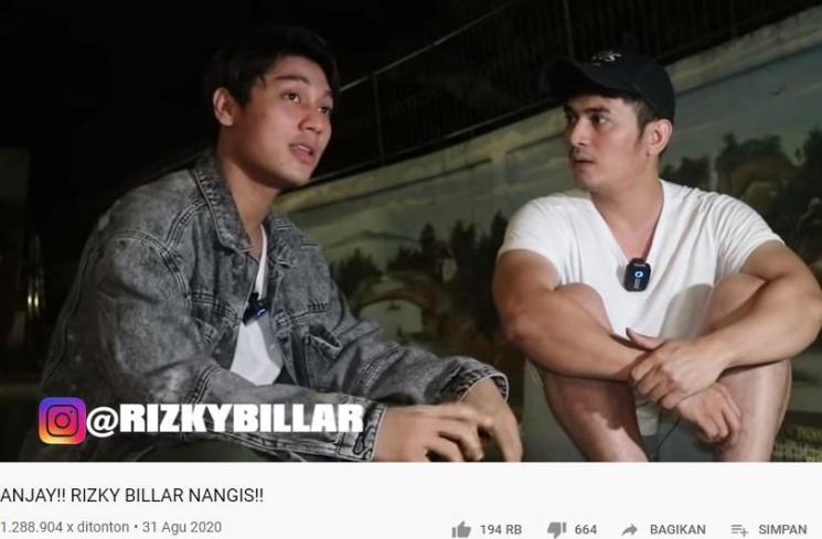Rizky Billar ungkapkan tak pacari Lesty