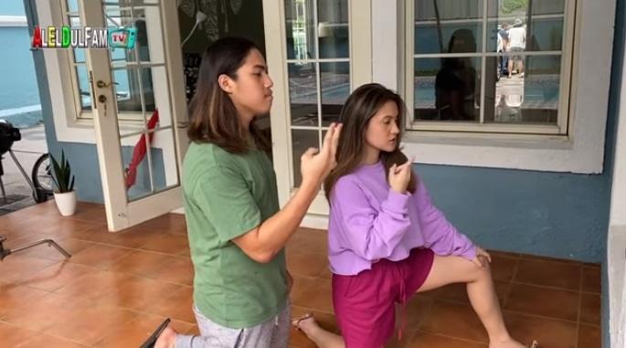 El Rumi dan Marsha Aruan. (YouTube/Al El Dul Fam TV)
