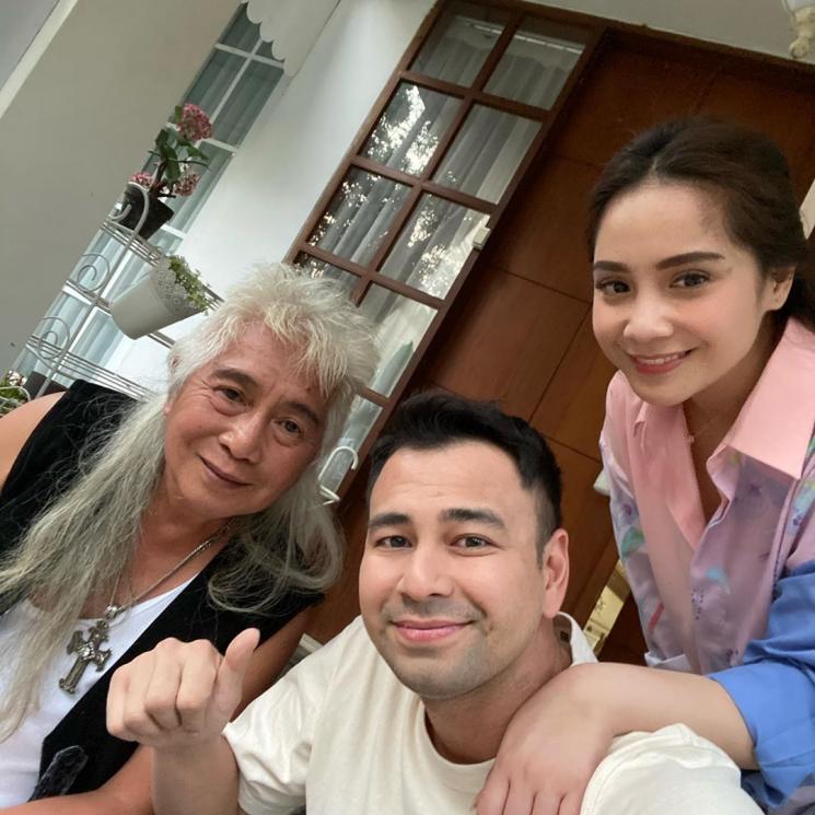 Raffi Ahmad, Nagita Slavina dan Gideon Tengker (Instagram/@raffinagita1717)