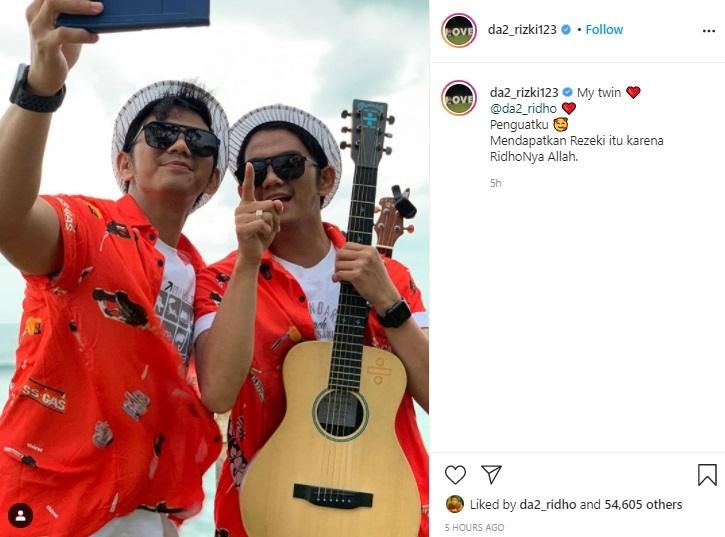Rizki DA2 dan Ridho DA2. (Instagram/@da2_rizki123)