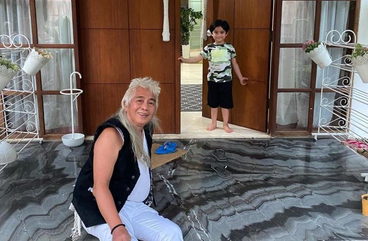 Rafathar, dan Gideon Tengker (Instagram/@raffinagita1717)
