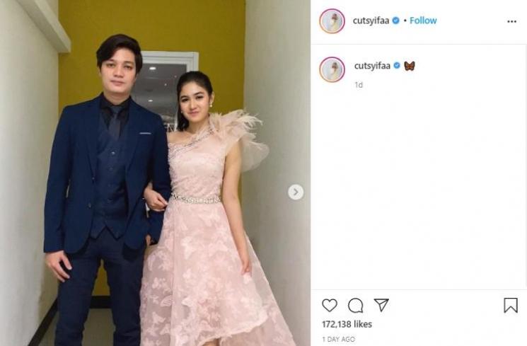 Cut Syifa bersama sang kakak (Instagram.com/cutsyifaa)