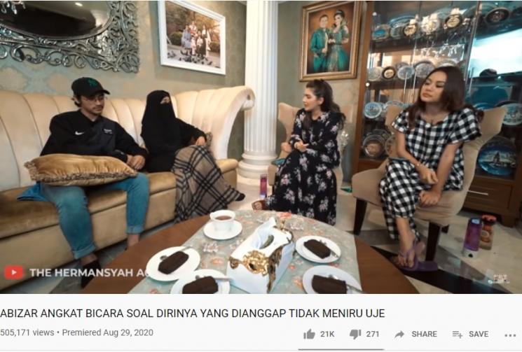 Abidzar dan Umi Pipik (Youtube.com/KeluargaA6)