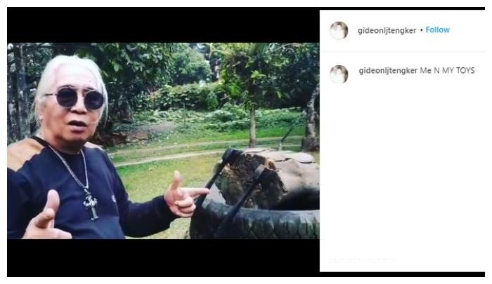 Gideon Tengker. (Instagram/@gideonljtengker)