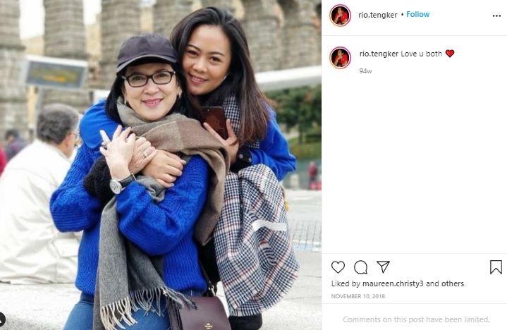 Maureen Christy. (Instagram/@rio.tengker)