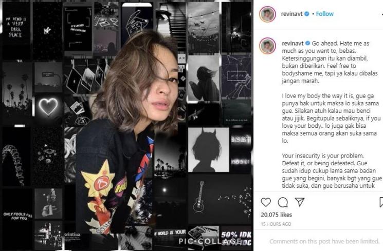 Cuitan Revina VT (Instagram.com/revinavt)