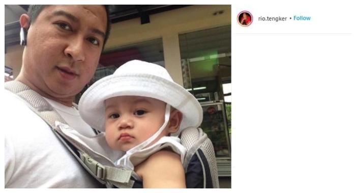 Rio Tengker, kakak Nagita Slavina. (Instagram.@rio.tengker)