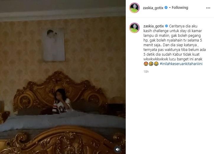 Putri sambung Zaskia Gotik. (Instagram/@zaskia_gotix)