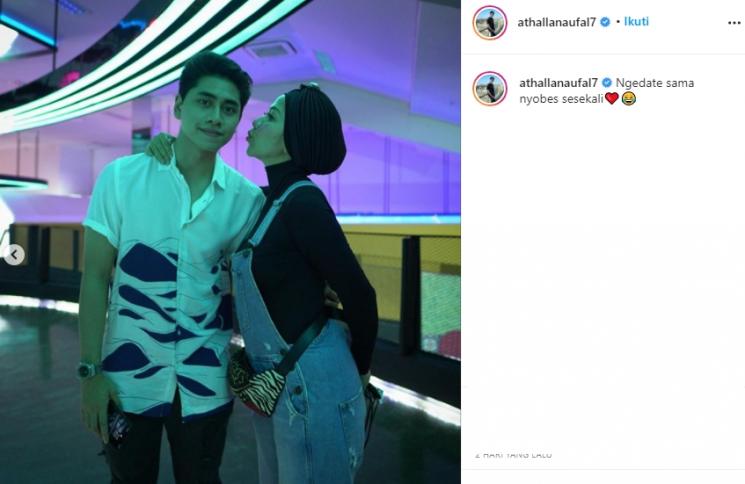 Athalla Naufal dan Venna Melinda (Instagram/@athallanaufal7)