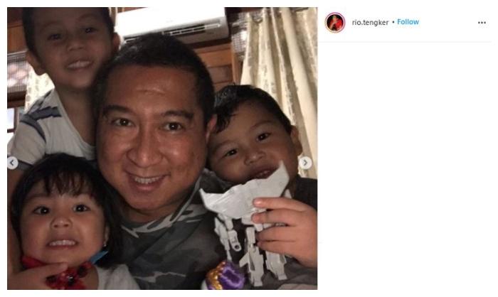Rio Tengker, kakak Nagita Slavina. (Instagram.@rio.tengker)