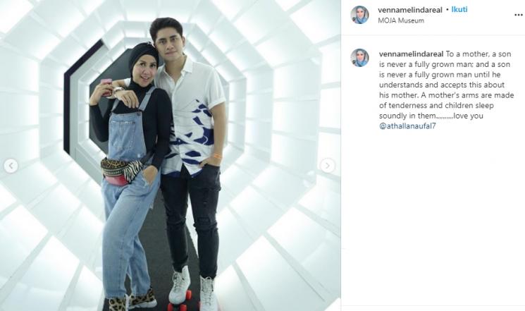 Athalla Naufal dan Venna Melinda (Instagram/@vennamelindareal)