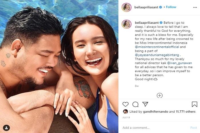 Ivan Gunawan dan Bella Aprilia Sant (Instagram @ivan_gunawan)