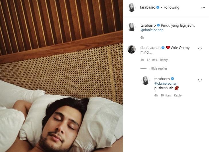 Suami Tara Basro, Daniel Adnan. (Instagram/@tarabasro)