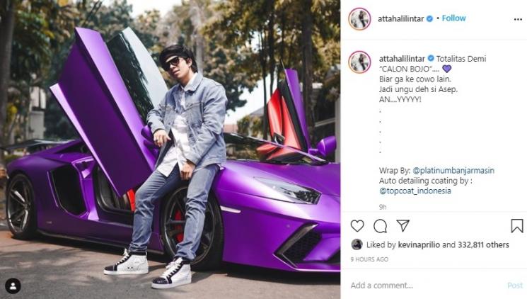 Atta Halilintar. (Instagram/@attahalilintar)