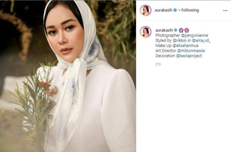 Aura Kasih. (Instagram/@aurakasih)
