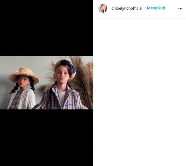 Putri Melaney Ricardo, Chloe Valentine Lynch. (Instagram/@chloelynchofficial)