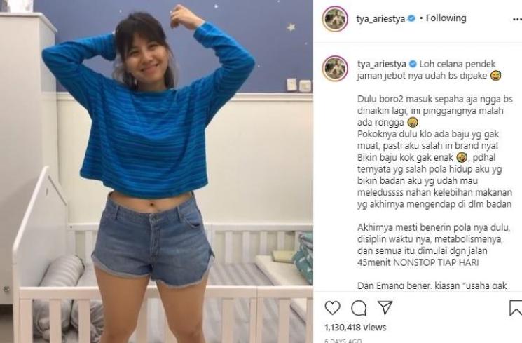 Tya Ariestya. (Instagram/@tya_ariestya)