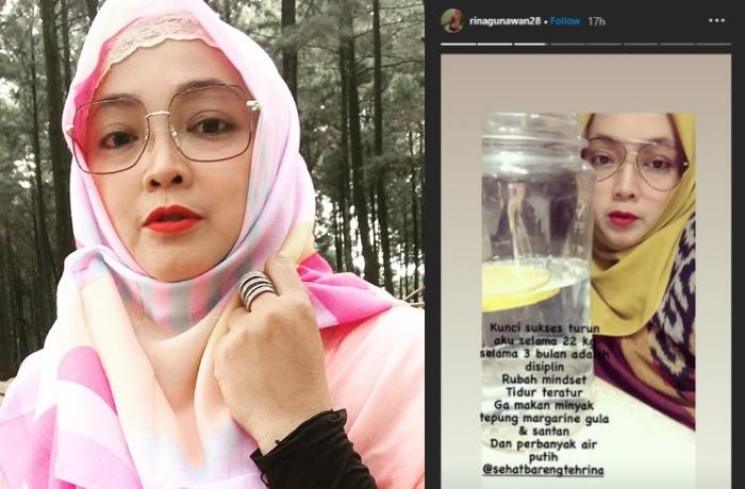 Rina Gunawan. (Instagram/@rinagunawan28)