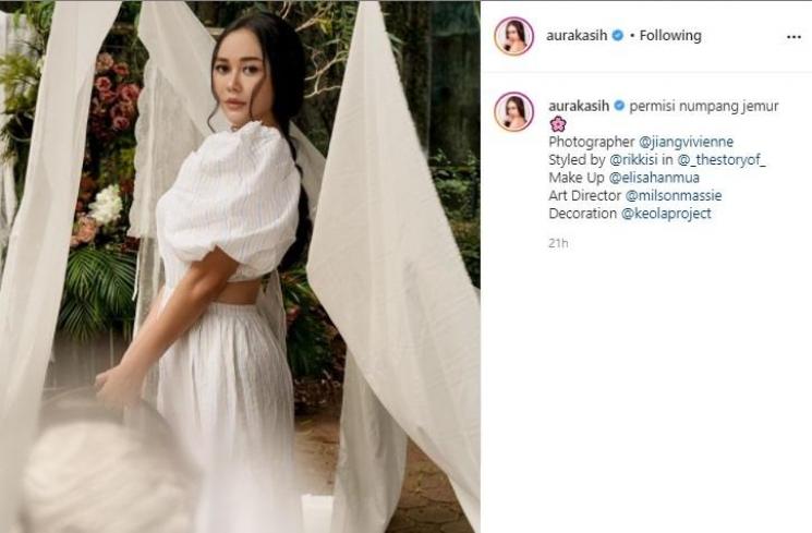 Aura Kasih. (Instagram/@aurakasih)