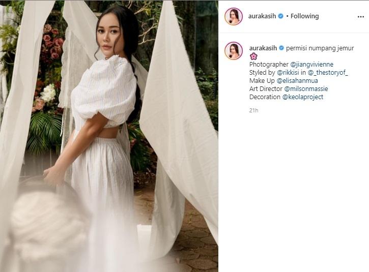 Aura Kasih. (Instagram/@aurakasih)