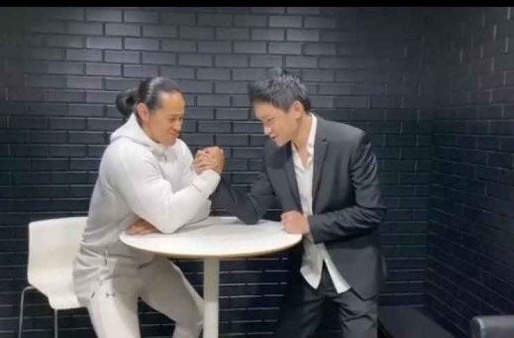 Azka Corbuzier dan Ade Rai (Instagram/@azkacorbuzier)