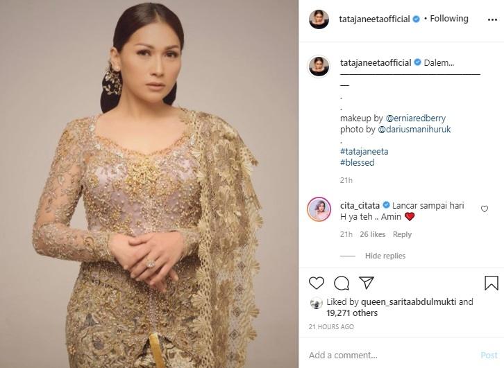 Tata Janeeta. (Instagram/@tatajaneetaofficial)