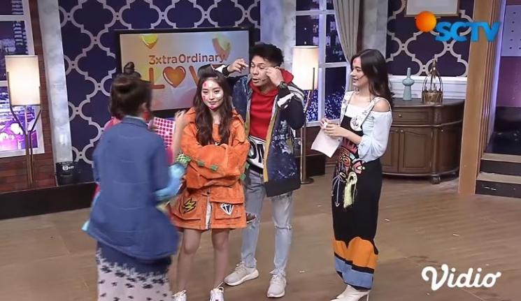 Fero Walandouw dan Natasha Wilona. (Youtube/SuryaCitraTelevisi(SCTV))