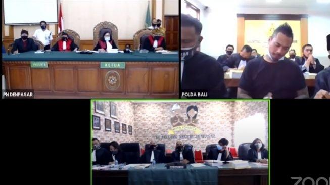 Sidang Jerinx SID [YouTube/PN Denpasar]