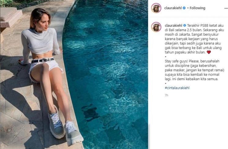 Cinta Laura. (Instagram/@claurakiehl)