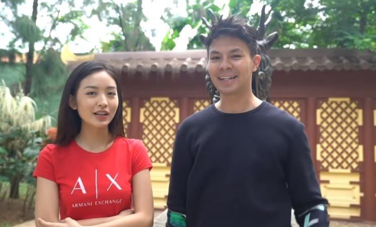 Fero Walandouw dan Natasha Wilona. (Youtube/FeroWalandouw)