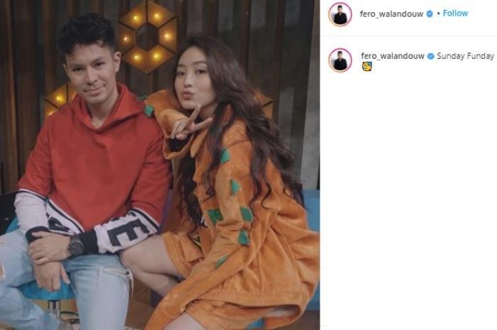 Fero Walandouw dan Natasha Wilona. (Instagram/@fero_walandouw)