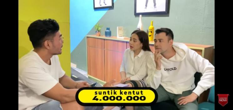 Robby Purba bersama Raffi Ahmad dan Nagita Slavina (YouTube/Robby Purba)