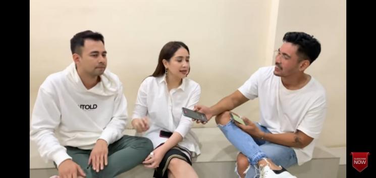 Robby Purba bersama Raffi Ahmad dan Nagita Slavina (YouTube/Robby Purba)