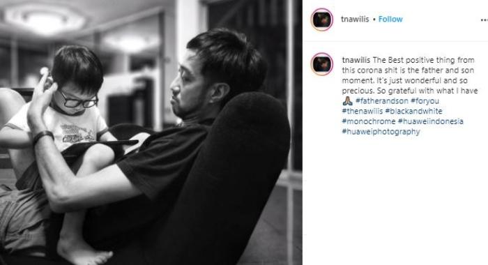 Potret terbaru Thomas Nawilis. (Instagram/@tnawilis)