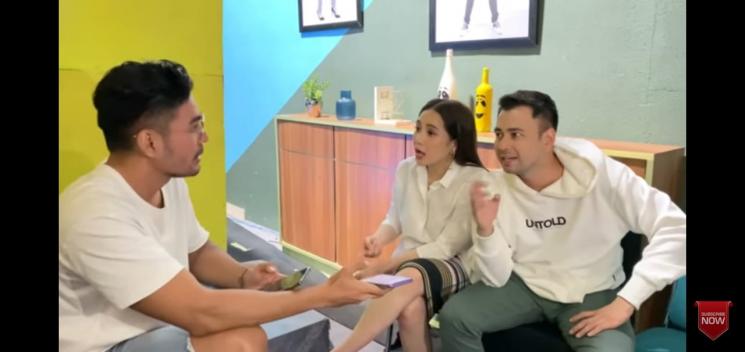 Robby Purba bersama Raffi Ahmad dan Nagita Slavina (YouTube/Robby Purba)