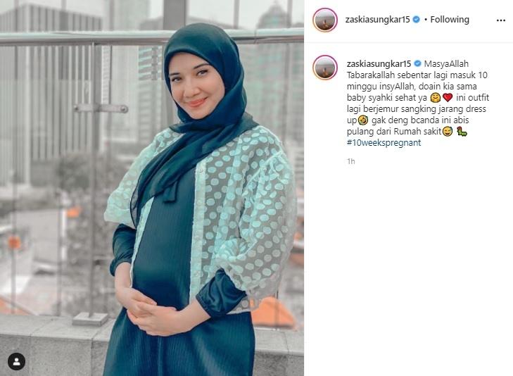 Zaskia Sungkar. (Instagram/@zaskiasungkar15)