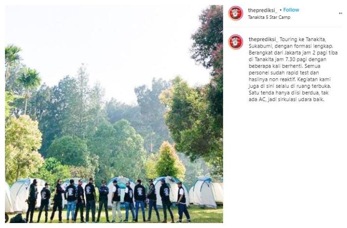 The Prediksi, geng motor artis. (Instagram/@theprediksi_)