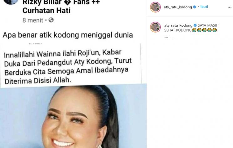 Aty Kodong (Instagram/@aty_ratu_kodong)