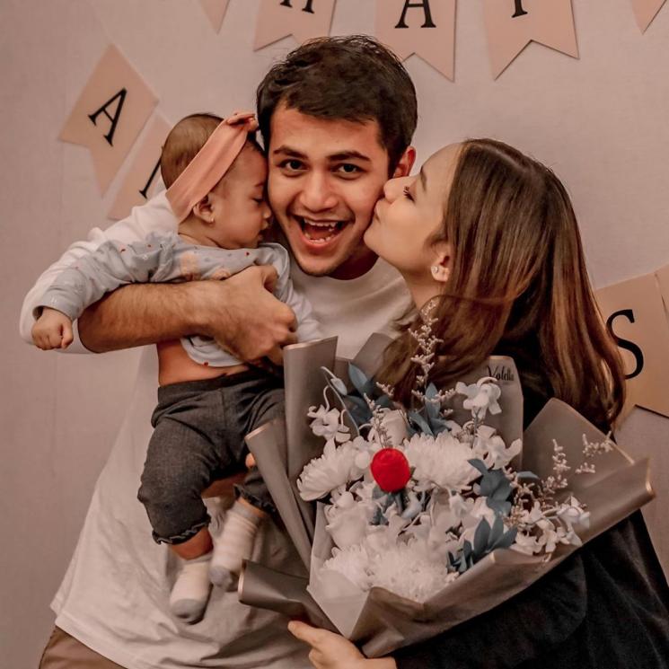 Adzana Bing Slamet dan Rizky Alatas (Instagram/@adzanabs)