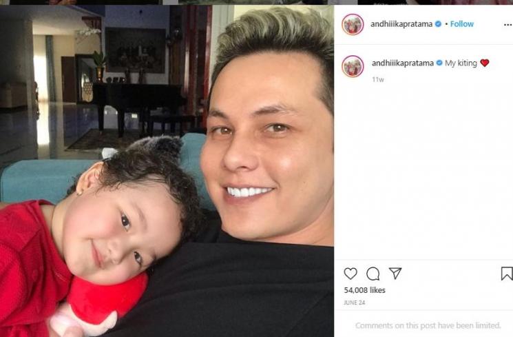 Andhika bersama Sheva (Instagram.com/andhiiikapratama)