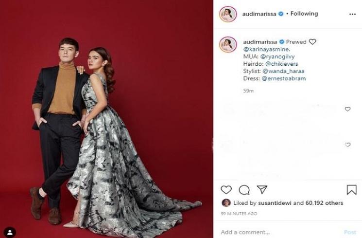 Pernikahan Audy Marissa dan Anthony Xie (Instagram @audimarissa)