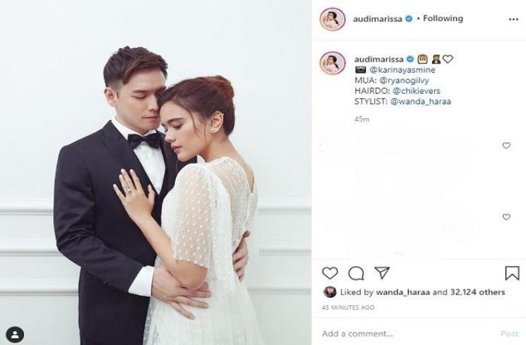 Pernikahan Audy Marissa dan Anthony Xie (Instagram @audimarissa)