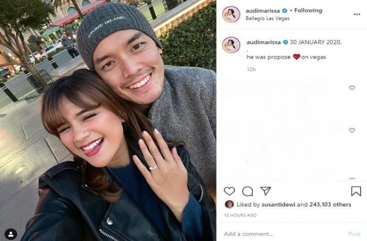Pernikahan Audy Marissa dan Anthony Xie (Instagram @audimarissa)