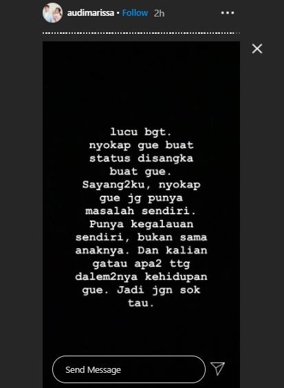 Klarifikasi Audi Marissa