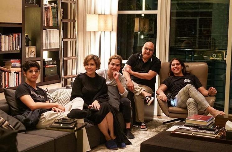 Maia Estianty, Al, El, Dul dan Irwan Mussry (Instagram/@maiaestiantyreal)