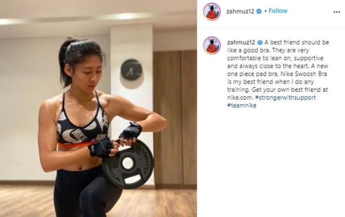 Zahra Muzdalifah. (Instagram/@zahmuz12)