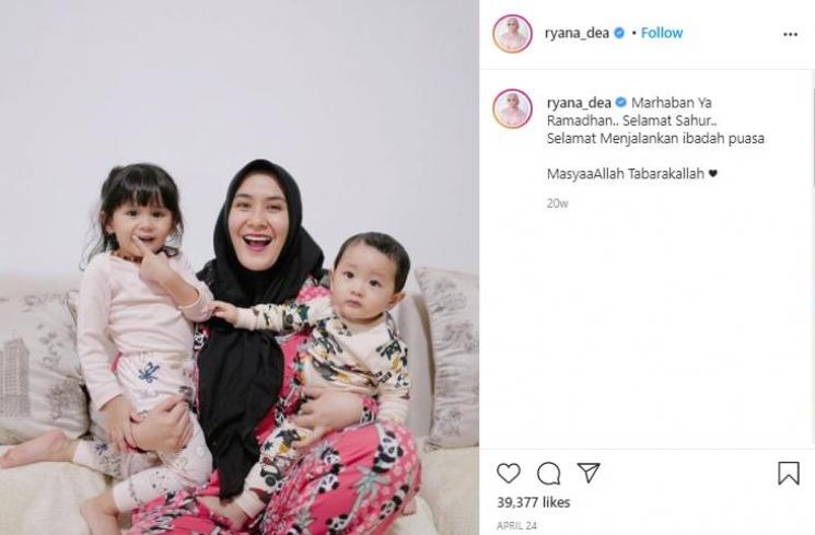 Qiandra dan Bebe (Instagram.com/ryana_dea)