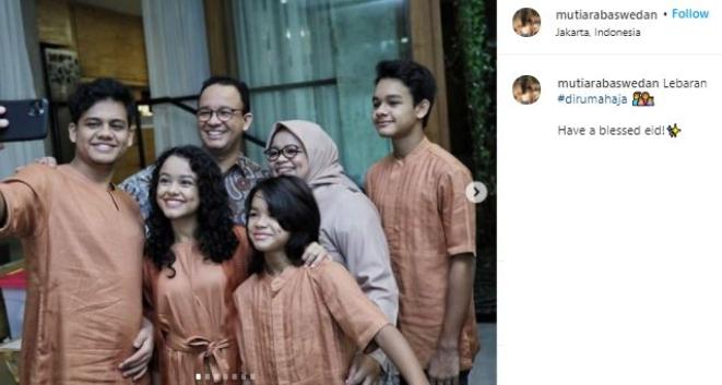 Mutiara Baswedan, putri Anies Baswedan. (Instagram/@mutiarabaswedan)
